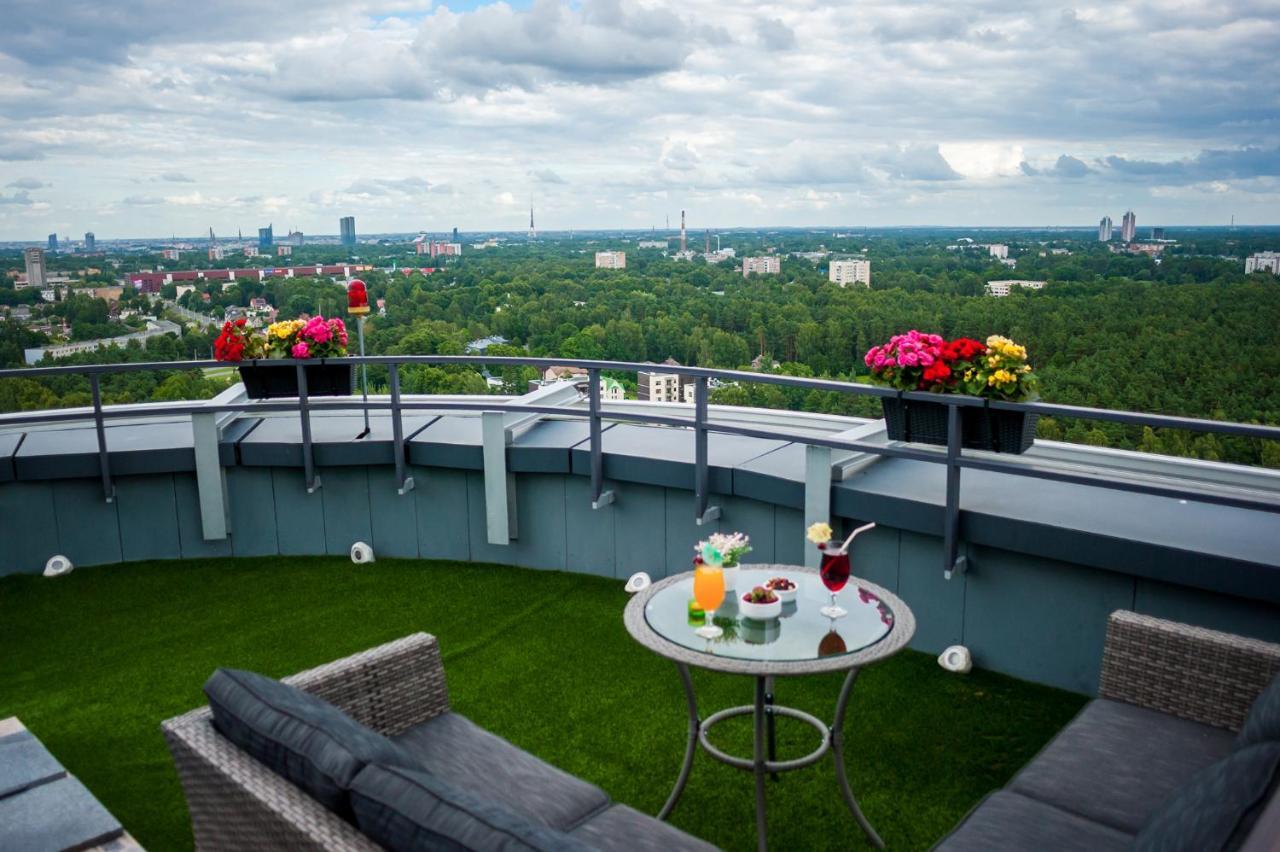 Skyhouse Riga Amazing Penthouse And Spa Extérieur photo
